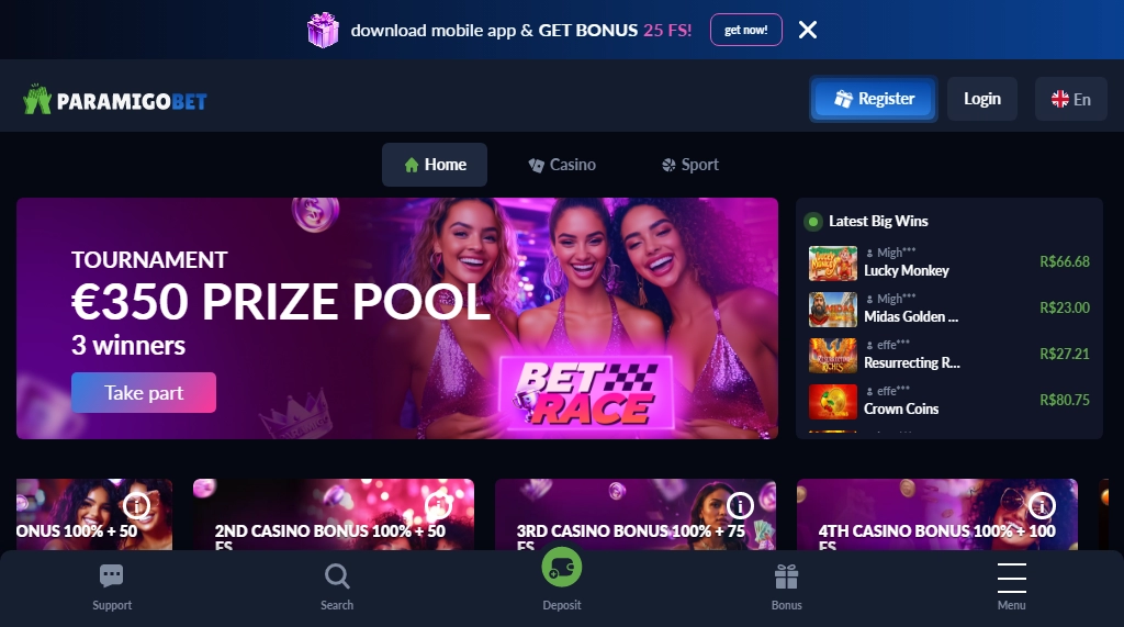 ParamigoBet Casino